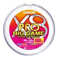 DUEL Hardcore X8 Pro Big Game [5-color Marking] 400m #4 (60lb)