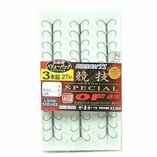 GAMAKATSU T1 KyougiSP OF 3 anchors [Nano Smooth Coat] #7 Smart Case Value Pack (27pcs)
