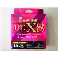 KUREHA Seaguar PE X8 [10m x 5colors] 150m #1.5 (26lb)