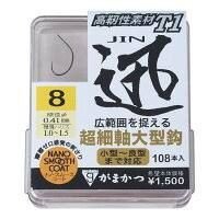 GAMAKATSU T1 Swift [Nano Smooth Coat] #8 Box (108pcs)