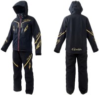 GAMAKATSU GM3658 Fishing Rain Suit (Black) LL
