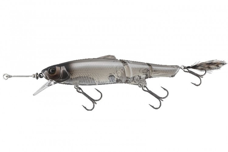 JACKALL Sleek Mikey 90 Alabama Custom Stealth Smoke Shad