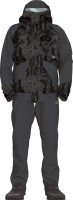 DAIWA DR-3223 Rainmax GE Rain Suit Bottom Black XL