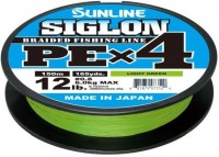 SUNLINE Siglon PE x4 [Light Green] 150m #0.8 (12lb)