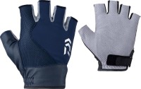 DAIWA DG-3123 Cool Gloves (5fingers cut) Navy L