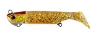 DUO Beach Walker Haul Shad Set 21g 4" AOA0026 Red Gold / Hotta Gold G