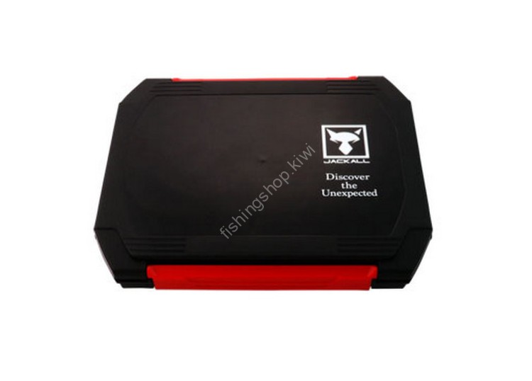 JACKALL 1500D Double Open Tackle Box S #Black
