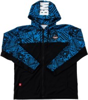 TAILWALK × bassmania Collabo Dry Zip Parka (Black x Blue) M