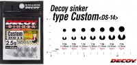 DECOY DS-14 Decoy Sinker type Custom 0.6g Silver