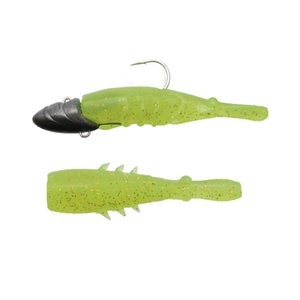 ISSEI Umitaro Dekahane Shrimp Set 14g #1/0 + 2 #010 Chart (Glow)