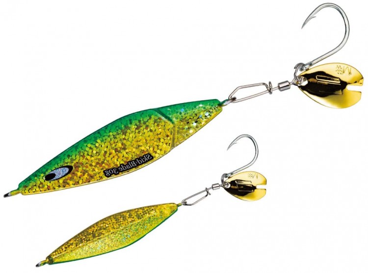 ABU GARCIA Salty Stage Skid Blade 30g #CSGRG Cosmic Green Gold