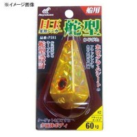 HAYABUSA Kawahagi Eyeball Fishing Sinker Rudder Type No. 60 # 3 Red Gold