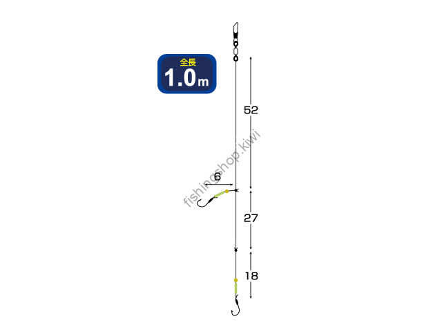 OWNER BARI SOKKOU (HASTE) SILLAGO 2 PCS 4 SETS 7-0.8 F-3597