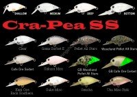 LUCKY CRAFT Deep Cra-Pea SS #GB Woodland Pellet All Stars