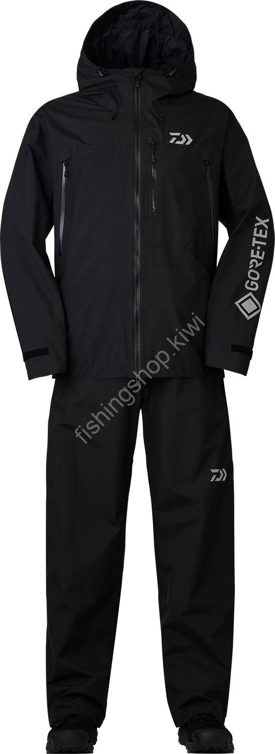 DAIWA GORE-TEX DR-1400 2XLサイズ DAIWA DR-1924 Gore-Tex Versatile Rain Suit (Black) XL Wear buy at