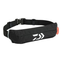 DAIWA DF-2426 Compact Life Jacket [Black] (Waist Type Auto/Manual Inflation)