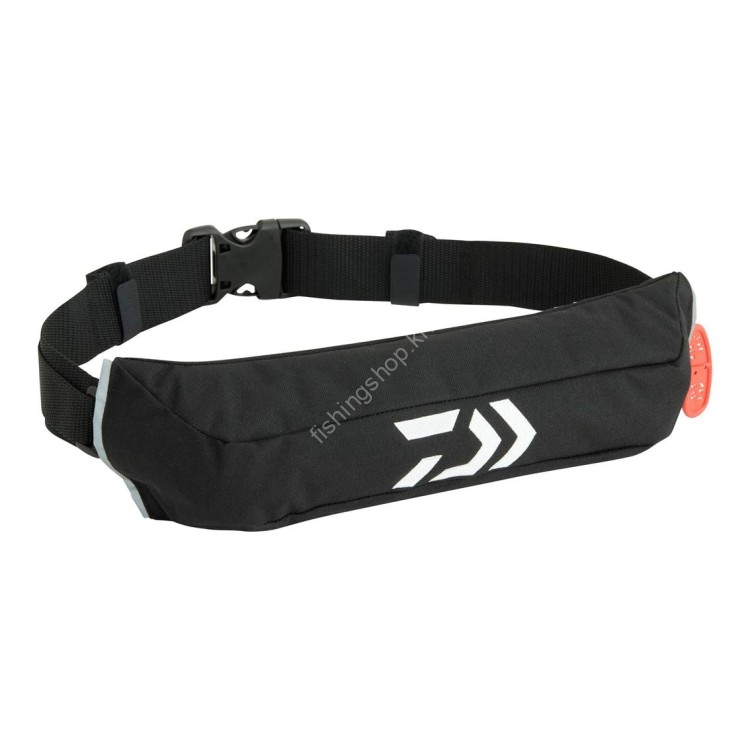 DAIWA DF-2426 Compact Life Jacket [Black] (Waist Type Auto/Manual Inflation)