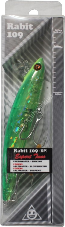 HALCYON SYSTEM HAL Niko Design Rabbit 109SP 17.5g #RC-45 Lime Chart
