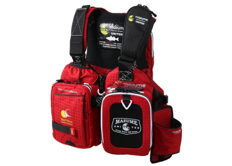 MAZUME Red Moon Life Jacket [Woman & Junior] #Red