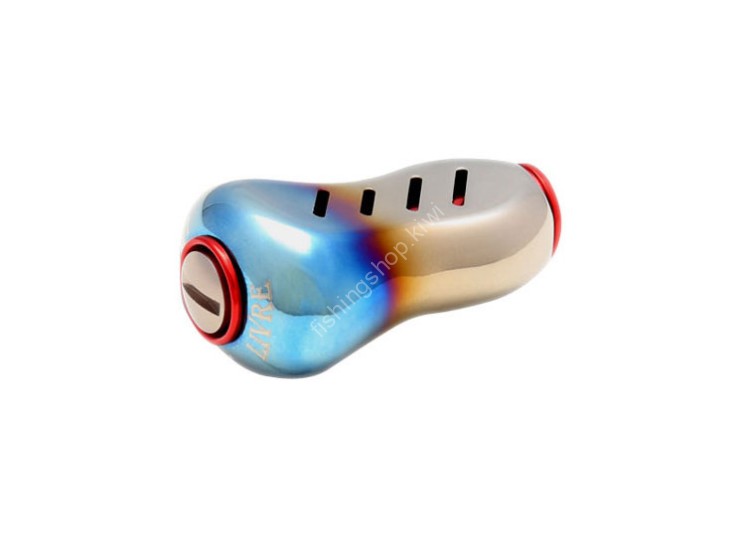 LIVRE 5445 Fino+ Titanium Handle Knob #Fire/Red (2 pcs)