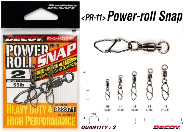 DECOY PR-11 Power Roll Snap (NS Black) #0