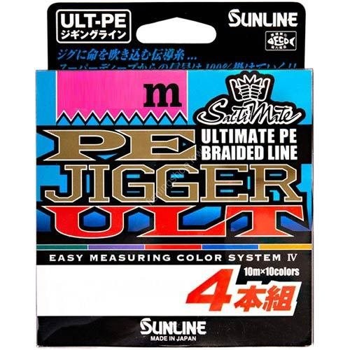 SUNLINE SaltiMate PE Jigger ULT 4-Honkumi [10m x 10colors] 300m #2 (35lb)