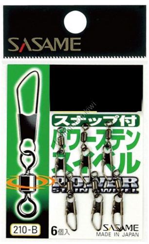 Sasame 210-B Snap incl. Power Stainless Swivel 6