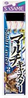 SASAME Multi Caster K-410 [Red] 2 Hook 7-1.5 (3pcs)