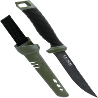 GAMAKATSU 80139 LE139 Luxxe Sheath Knife 13cm #02 Army Green