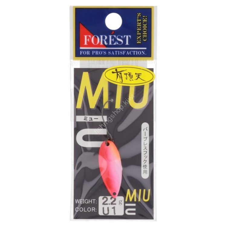 FOREST 23*4 Uchouten Miu 2.2g #U01 Akane Sasu