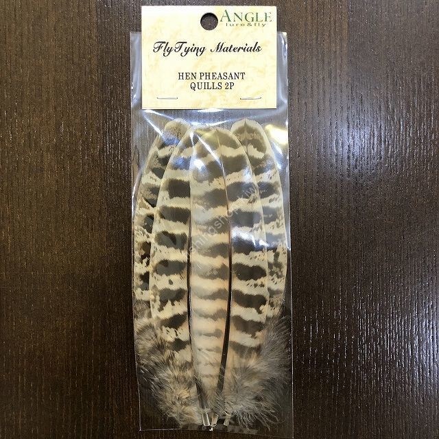 ANGLE Fly Tying Materials Hen Pheasant Quills 2P