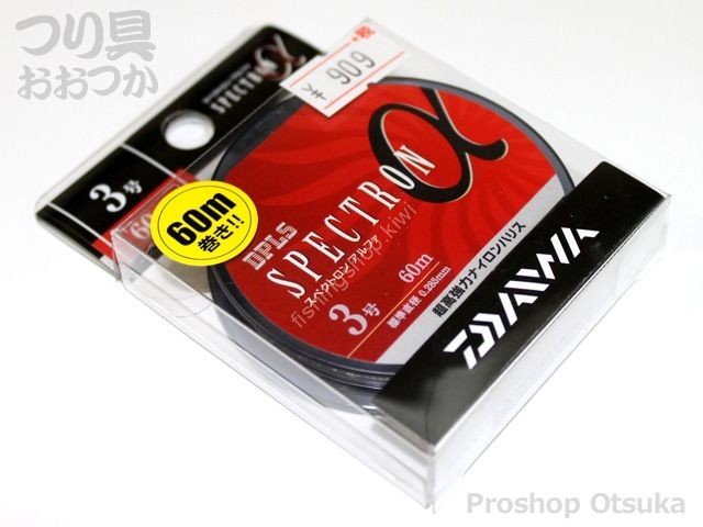 DAIWA Spectron Alpha [Clear] 60m #3 (12lb)