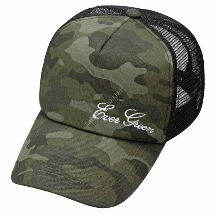 EVERGREEN Mesh Cap Camouflage Black