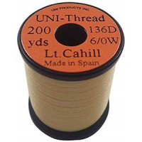 TIEMCO Uni 6/0 Waxed Thread Light Cahill #206