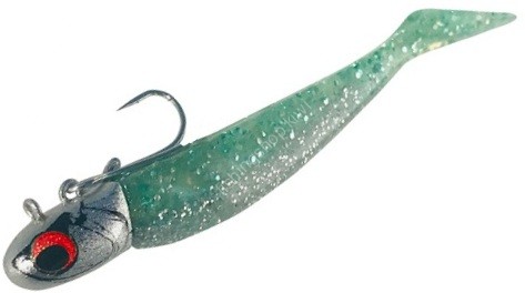 COREMAN RJ-16 Rolling JigHead 16g #003 Silver Head / Okitei Iwashi (Pearl Light Green / Silver)