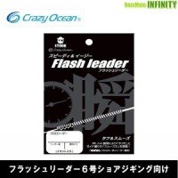 CRAZY OCEAN Flash Leader 5m #6 2pcs
