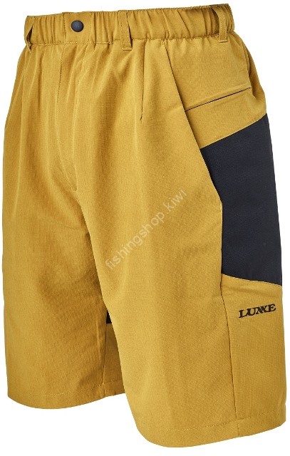 GAMAKATSU LE4010 Luxxe Active Dry Storage Shorts (Harvest Gold) M