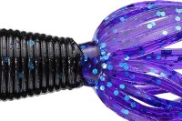 SMITH Gary Yamamoto Baby Fat Ika 80mm 6.0g #021-164 Black Blue Flake/Purple Blue Flake (8pcs)