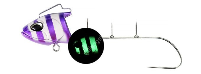 DUO Drag Metal Refall [UV Purple Pink Zebra Glow] 225g #60