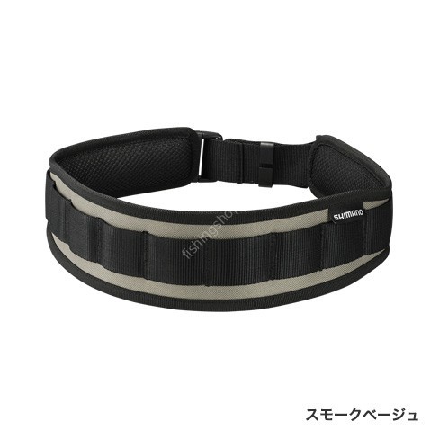SHIMANO AC-004S Fishing Belt Smoke Beige
