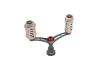 LIVRE 4757 Double Handle Wing 72 Fino Knob for Daiwa #Gunmetal/Red