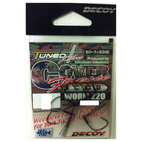 DECOY Cover Finesse HD Worm220 [NS Black] #4 (5pcs)