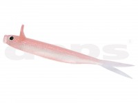 DEPS Frilled Shad 4.7" #149 Clear Pink / Silver Flake