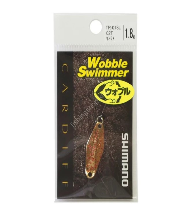 SHIMANO Cardiff Wobble Swimmer 1.8g #02T Gold Lame