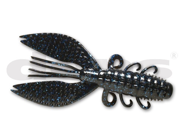 DEPS Spiny Craw 4.8'' #07 Black/Blue Flake