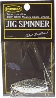 CORMORAN Jig Spinner Willow Blade #3.5 Hammered Nickel