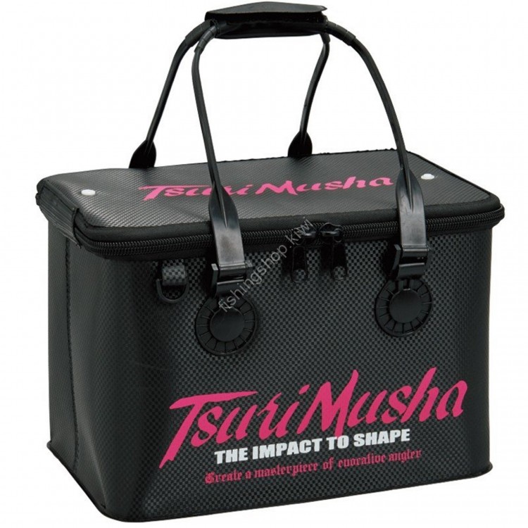 TSURI MUSHA Impact Hard Bakkan RE 33cm #Black / Pink 