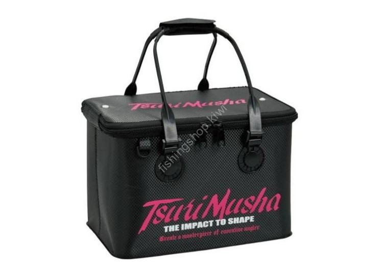 TSURI MUSHA Impact Hard Bakkan RE 33cm #Black/Pink