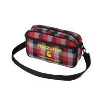 MAZUME MZBK-493 Shoulder Pouch Red check