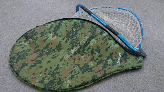 DAYSPROUT Rubber Landing Net Cover Green Digital Camo Boxes & Bags buy at